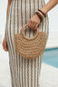 Escape To Explore Woven Bag Natural