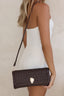 Leilah Clutch Bag Chocolate
