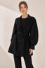 Amber Hush Belted Wool Coat