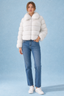 Cloud Faux Fur Cropped Jacket