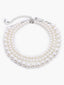 Arlette | Women's Layered Pearl Three Strand Bead Necklace