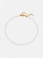 Emani | Women's Pearl Bead Single Strand Short Collar Necklace