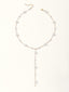 Kiana | Women's Beaded Chain Pearl Y Long Drop Pendant Necklace