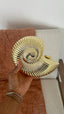 Liv | Women’s Shell-Shaped Metallic Clutch Bag with Chain Strap