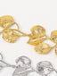 Taliyah | Women's Leaf Statement Textured Layered Detail Necklace