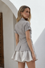 Marlowe Asymmetric Check Shirt