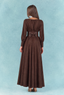 Adaline French Pleated Maxi Dress