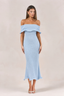 Colette Off-Shoulder Knit Midi Dress