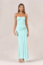 Delphine Ring-Waist Maxi Dress