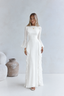 Evening Cascade Ruffle Maxi Dress