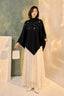 Starfall Beaded Wool Cape