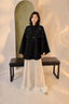 Starfall Beaded Wool Cape