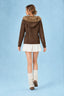 Toggle Knit Hooded Cardigan