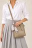 Pebble Leather Bucket Bag