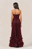 Isadora Petal-Hem Maxi Dress
