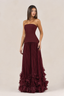 Isadora Petal-Hem Maxi Dress