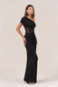 Seraphine Lace-Waist Maxi Dress