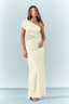 Seraphine Lace-Waist Maxi Dress